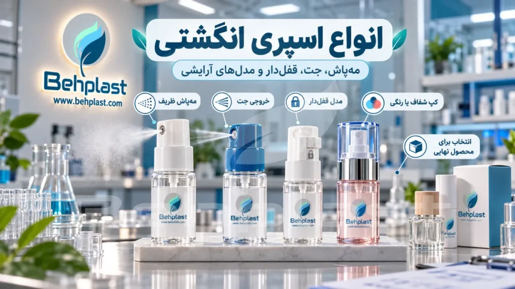 انواع اسپری انگشتی؛ مه‌پاش، جت، قفل‌دار و مدل‌های آرایشی
