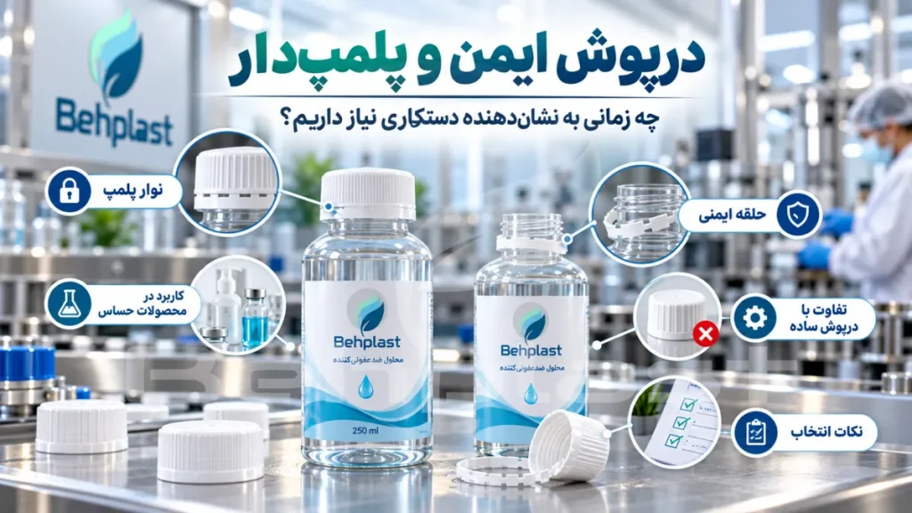 درپوش ایمن و پلمپ‌دار؛ چه زمانی به Tamper Evident نیاز داریم؟