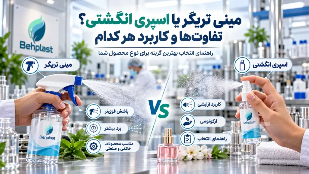 مینی تریگر یا اسپری انگشتی؟ تفاوت‌ها و کاربرد هر کدام