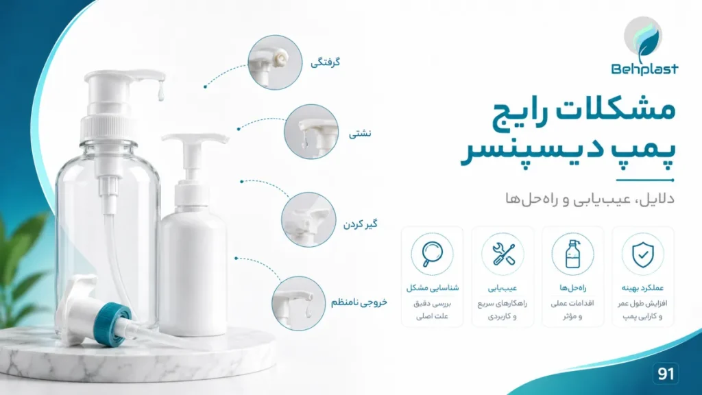 مشکلات رایج پمپ‌ها؛ نشتی، گیر کردن، هوا گرفتن و خروج نامنظم