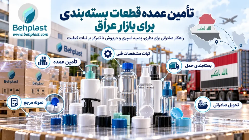 تامین عمده قطعات بسته‌بندی برای بازار عراق